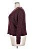 Knox Rose Tweed Burgundy Pullover Sweater Size XXL - photo 5