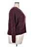 Knox Rose Tweed Burgundy Pullover Sweater Size XXL - photo 4