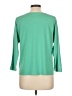 Valerie Stevens Green 3/4 Sleeve Blouse Size L - photo 2