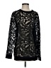 Stella McCartney Floral Graphic Tropical Black Long Sleeve Top Size EU (IT) 38 / US 2 - photo 1