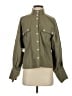 RIVIR Green Long Sleeve Button-Down Shirt Size S - photo 1