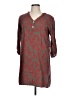 Escapada Burgundy Casual Dress Size L - photo 1