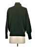 The Workshop Solid Green Turtleneck Sweater Size S - photo 2