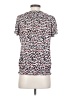 Assorted Brands Animal Print White Short Sleeve Blouse Size S (estimated) - photo 2