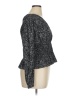 Universal Thread 100% Polyester Gray Long Sleeve Blouse Size XL - photo 4
