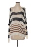 Cecico Stripes Ivory Pullover Sweater Size S - photo 1