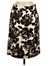 Harold's 100% Cotton Print Brown Formal Skirt Size 4 - photo 1