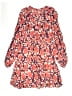 Oliphant Paisley Orange Pink Casual Dress Size XS - photo 2