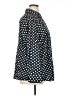 Foxcroft 100% Cotton Polka Dots Black Long Sleeve Blouse Size 18w - photo 4