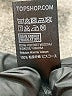 Topshop 100% Viscose Black Long Sleeve Top Size 8 - photo 9