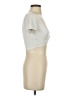 Shein Ivory Short Sleeve Top Size 2 - photo 4