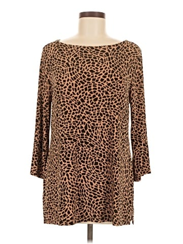 Travelers by Chico's 3/4 Sleeve Blouse (view 1)