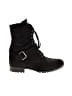 Miu Miu Black Suede combat boots Size EU 38 1/2 - photo 1