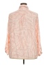 New Directions Orange Long Sleeve Blouse Size 2X - photo 2