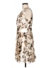 DKNY 100% Polyester Print Tan Cocktail Dress Size 8 - photo 5