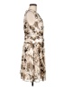 DKNY 100% Polyester Print Tan Cocktail Dress Size 8 - photo 4