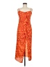 Likely Paisley Orange Cocktail Dress Size 8 - photo 1