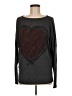 Go Couture Gray Long Sleeve Top Size M - photo 1