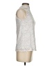 Cable & Gauge Silver Sleeveless Blouse Size S - photo 4