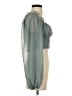 Shein 100% Polyester Gray 3/4 Sleeve Blouse Size XS - photo 4