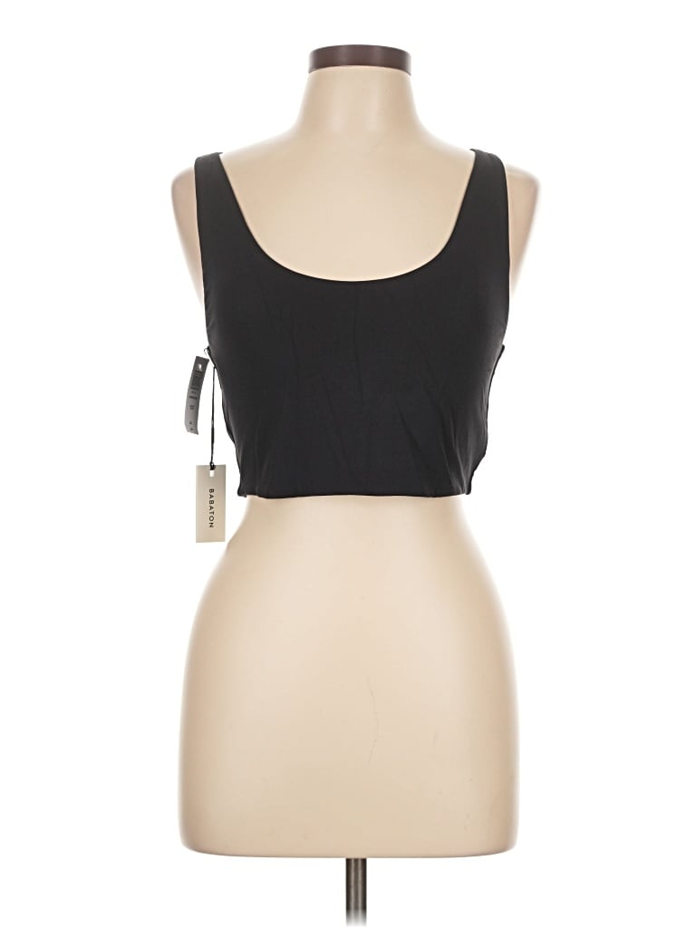 Pre-owned Babaton Tube Top Black Strapless Neckline Tops