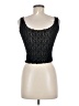 Kiki 100% Nylon Black Sleeveless Top One size - photo 2