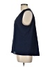Juniper + Lime 100% Polyester Blue Sleeveless Blouse Size L - photo 5