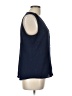 Juniper + Lime 100% Polyester Blue Sleeveless Blouse Size L - photo 4
