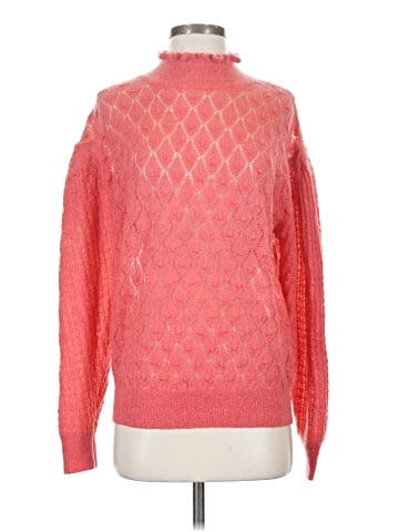Knitted & Knotted Pullover Sweater (view 1)