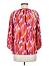 Assorted Brands 100% Rayon Orange 3/4 Sleeve Blouse Size M - photo 2