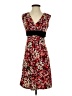 Perseption Print Red Cocktail Dress Size S (petite) - photo 1