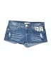 No Boundaries Blue Denim Shorts Size 9 - photo 1