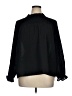 Shein Curve 100% Polyester Black Long Sleeve Blouse Size 1X - photo 1