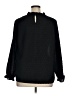 Shein Curve 100% Polyester Black Long Sleeve Blouse Size 1X - photo 2
