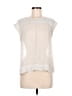 Collective Concepts 100% Polyester Ivory Sleeveless Blouse Size M (petite) - photo 2