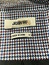 Jason Wu Houndstooth Blue Gray Blazer Size 8 - photo 6