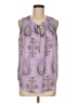 Violet & Claire 100% Polyester Purple Sleeveless Blouse Size M - photo 1