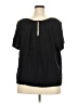 Old Navy 100% Rayon Black Short Sleeve Blouse Size XXL - photo 2