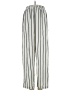 Shein 100% Polyester Stripes Silver Casual Pants Size 4 - photo 1
