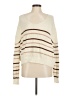Guess Stripes Ivory Pullover Sweater Size M - photo 1