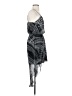Express 100% Polyester Graphic Gray Casual Dress Size XS - photo 4