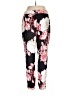 Black Label by Chico's Floral Black Casual Pants Size Med (1) - photo 2