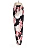 Black Label by Chico's Floral Black Casual Pants Size Med (1) - photo 5