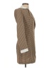 Shein Houndstooth Brown Coat Size 2 - photo 4