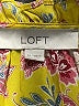 Ann Taylor LOFT 100% Polyester Yellow Sleeveless Blouse Size M - photo 7