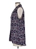 Laundry by Shelli Segal 100% Polyester Purple Sleeveless Blouse Size M - photo 5