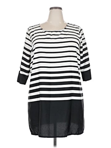 Simplee 3/4 Sleeve Top (view 1)