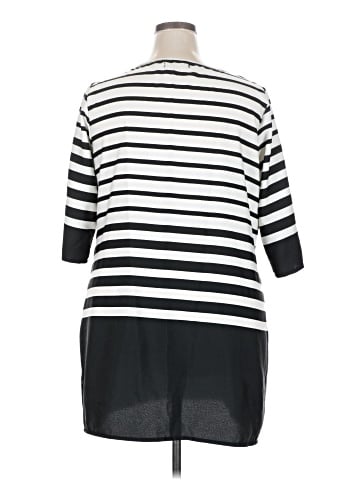 Simplee 3/4 Sleeve Top (view 2)