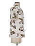 Unbranded Floral Ivory Short Sleeve Blouse Size 2 - photo 4