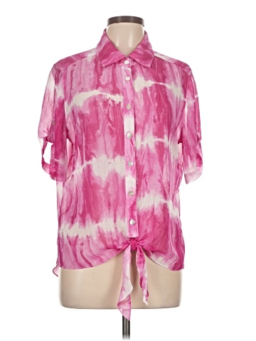 MULTIPLES Short Sleeve Blouse (view 1)